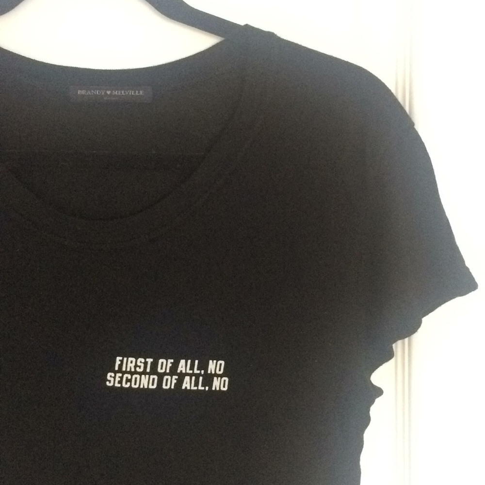 brandy melville graphic tee